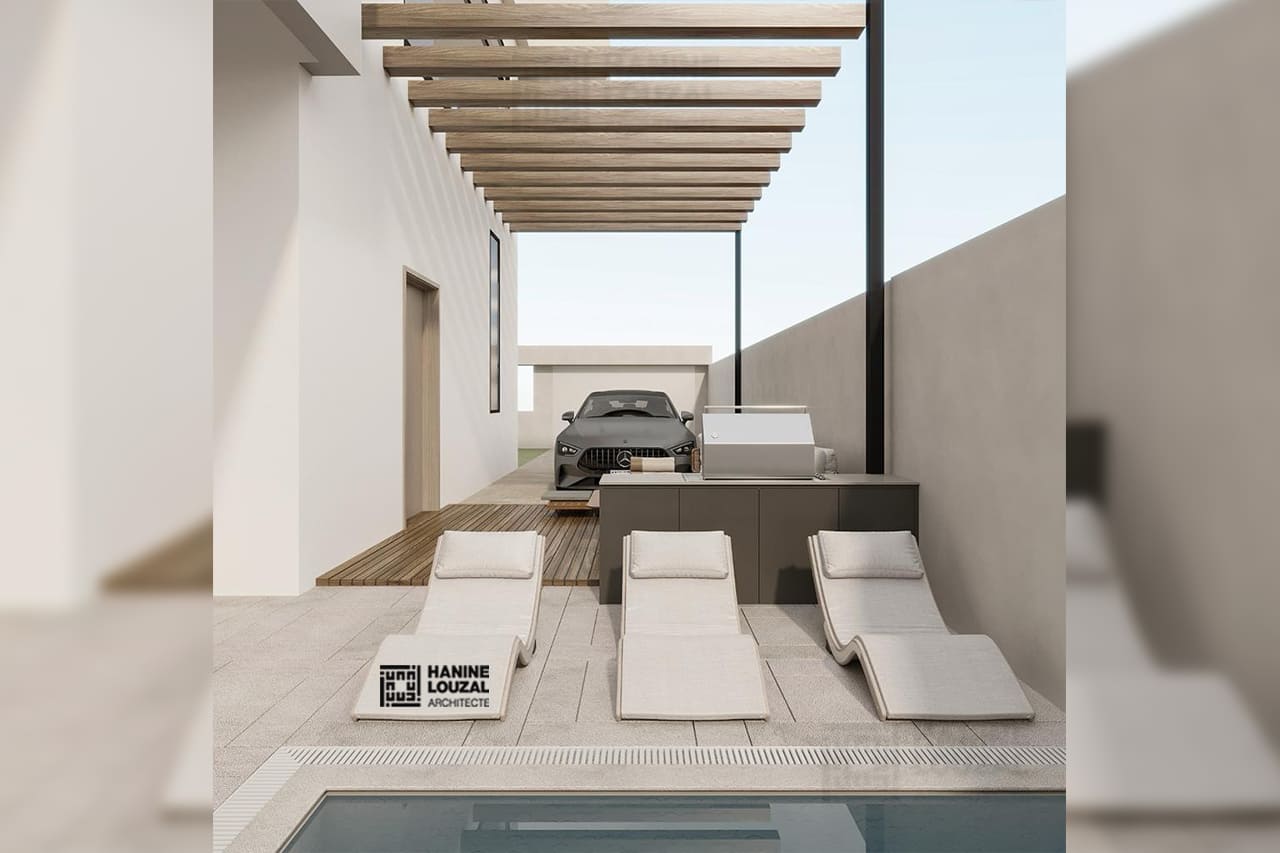 Entrée Terrasse Villa