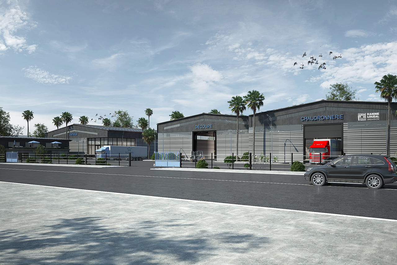 Parc Industriel · Nador – Nador, Maroc – ArchiRabat architecte industriel